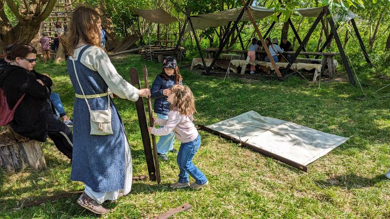 Fête des enfants au parc Ornavik