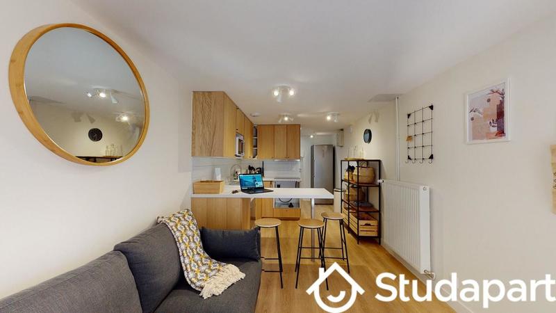 Chambre - 11 m² - 1 pièce