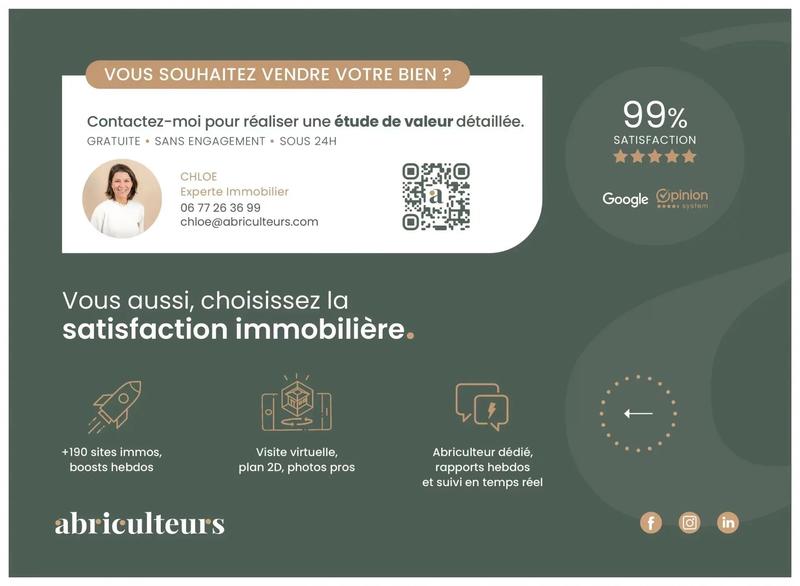 Appartement - 66 m² - 3 pièces