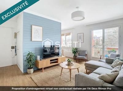 Appartement - 59 m² - 3 pièces