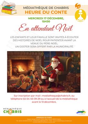 Heure du Conte &quot;En attendant Noël&quot;