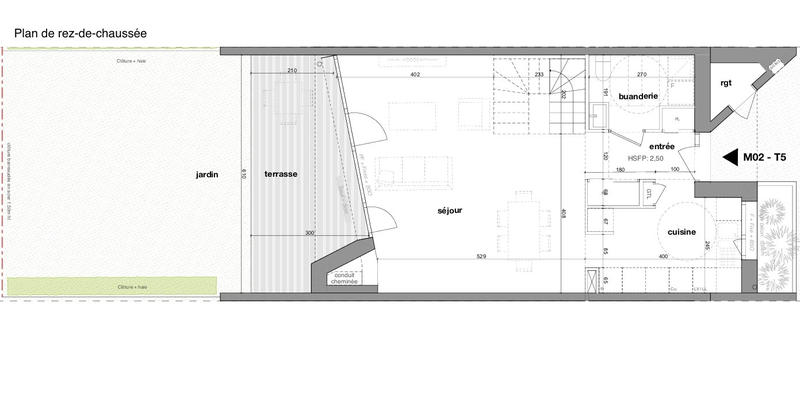 Maison - 103 m² - 5 pièces