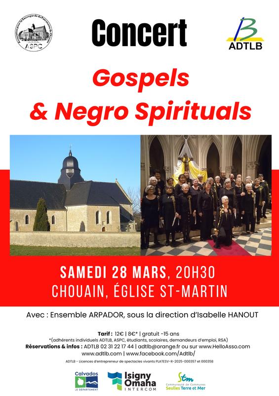 Gospels &amp; Negro Spirituals