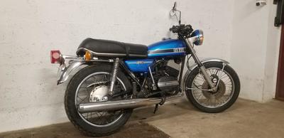 Yamaha Rd 250 yamaha bleu 0250 656