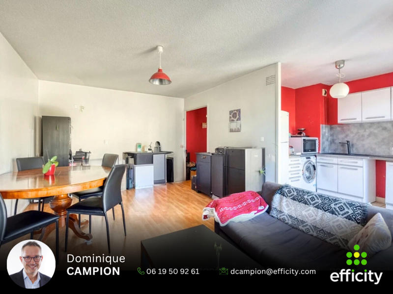 Appartement - 46 m² - 2 pièces