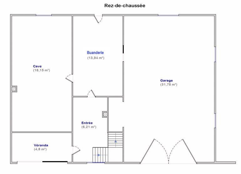 Maison - 94 m² - 5 pièces