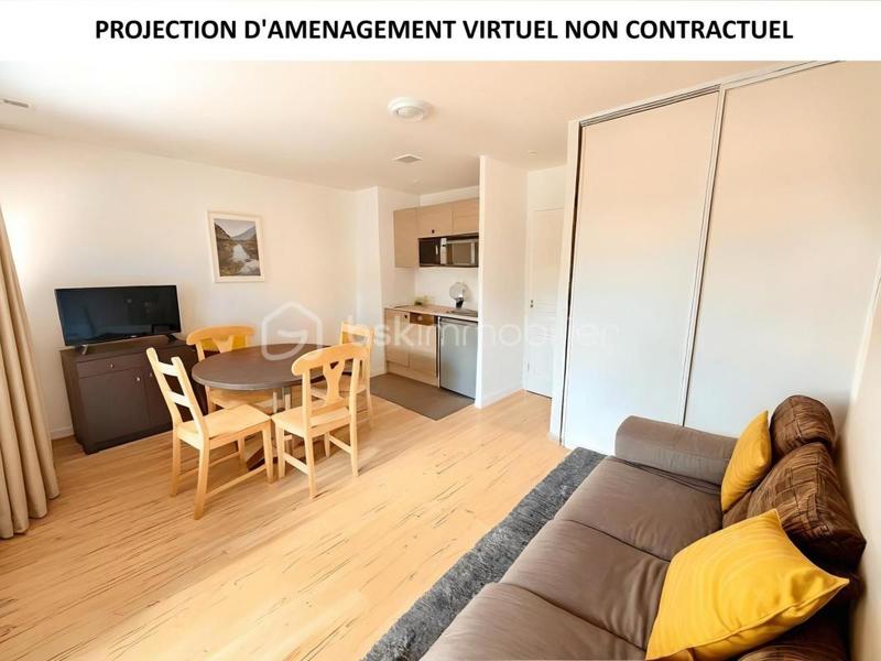 Appartement - 34 m² - 3 pièces