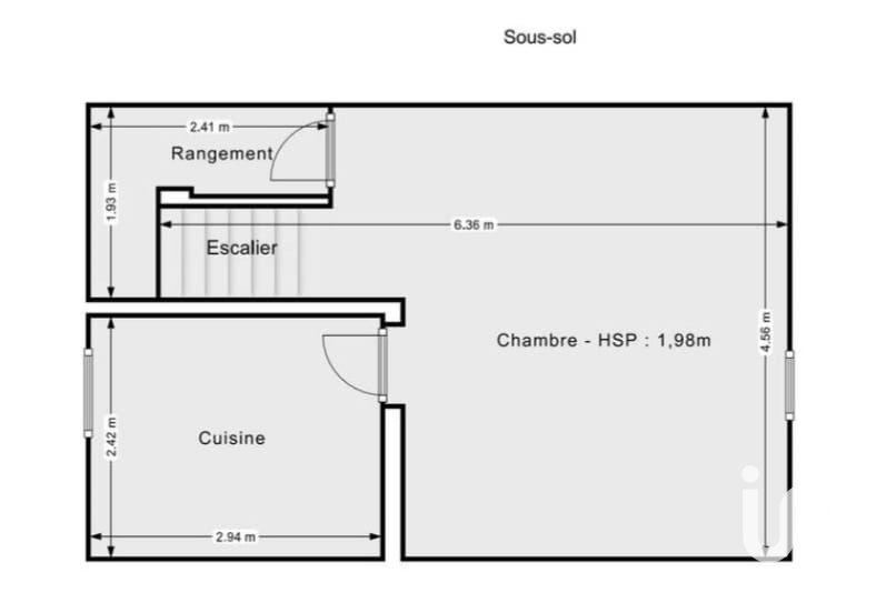 Maison de ville - 88 m² - 4 pièces