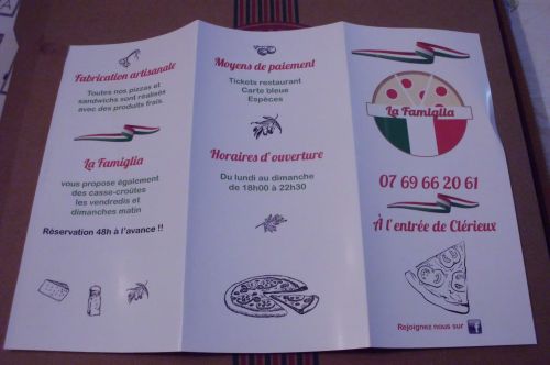 La Famiglia    Pizzas