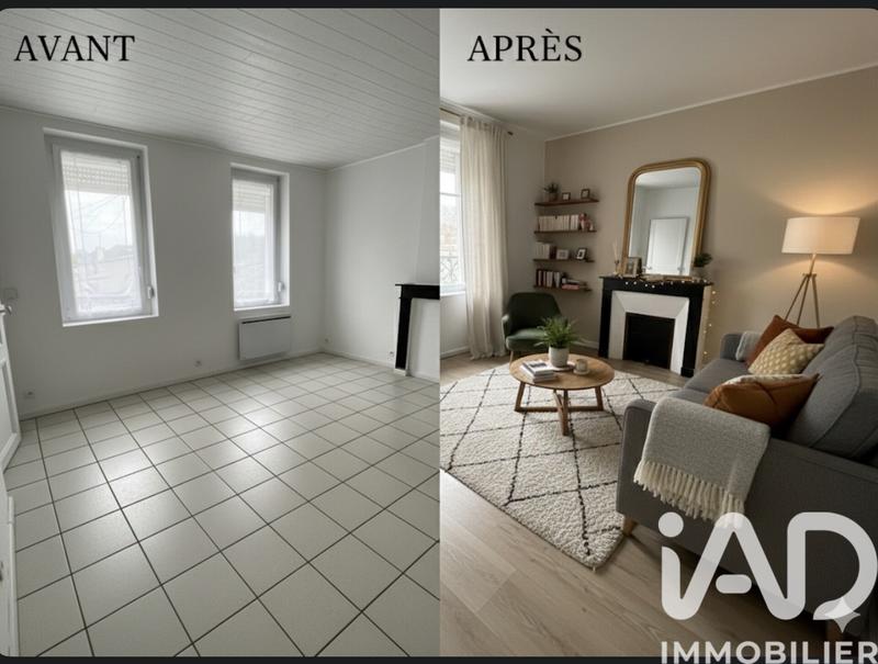 Maison de village - 82 m² - 3 pièces