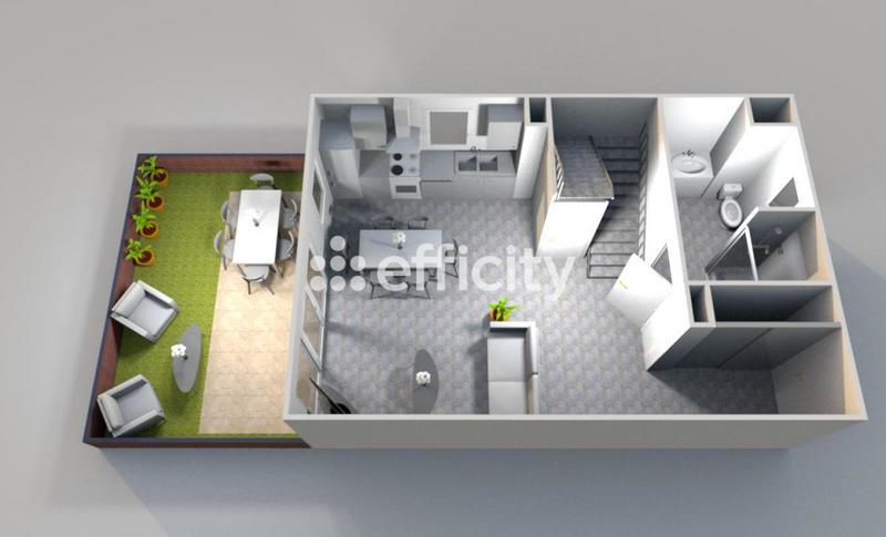 Maison - 77 m² - 4 pièces