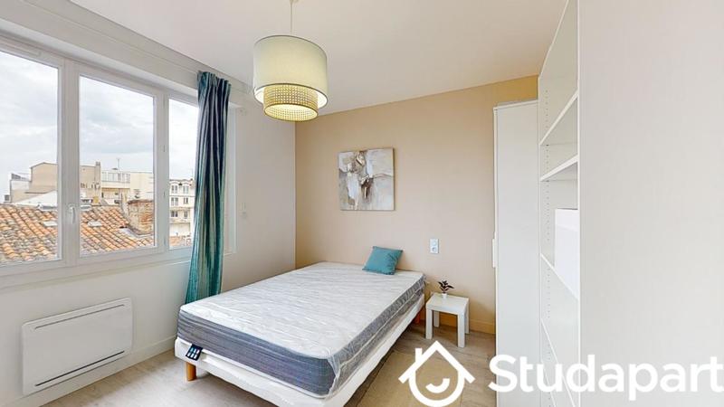 Chambre - 13 m² - 1 pièce