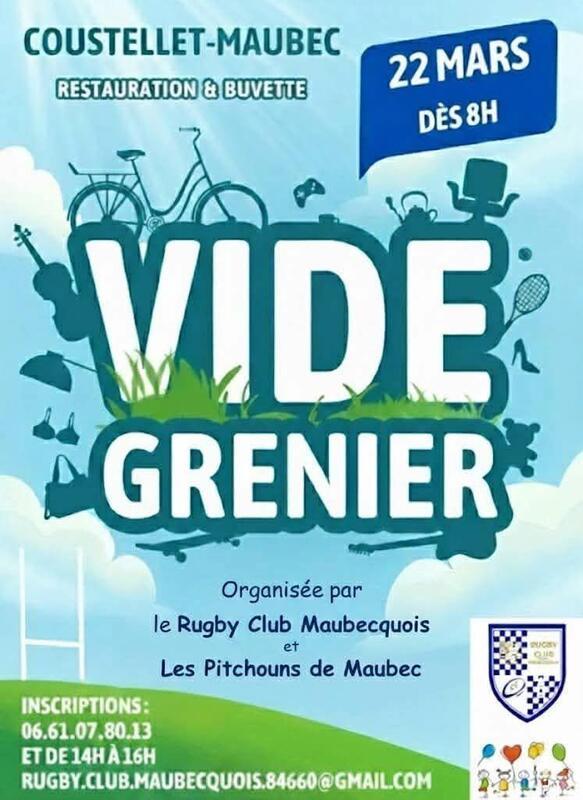 Vide-grenier du rugby club maubecquois