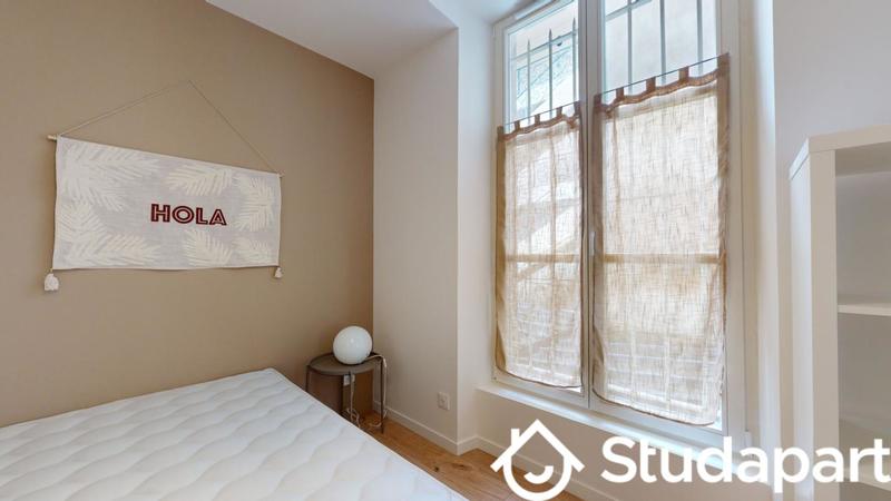 Chambre - 12 m² - 1 pièce