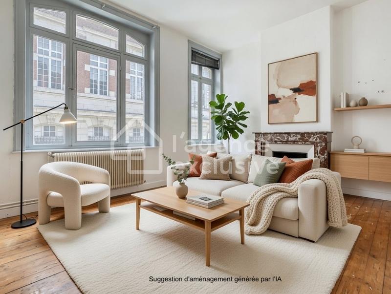 Appartement - 57 m² - 3 pièces