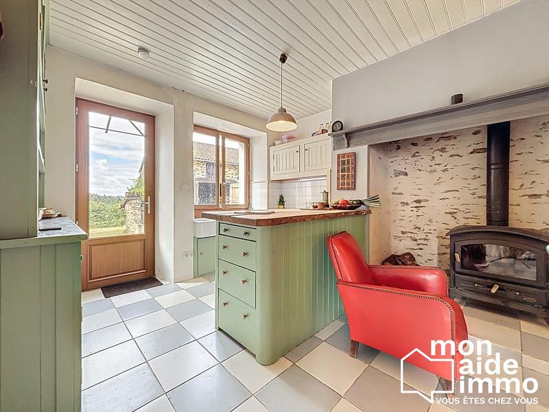 Maison ancienne - 90 m² - 3 pièces