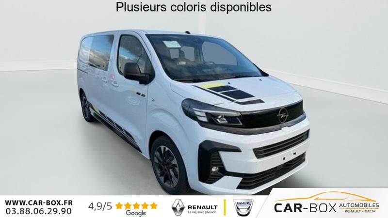 Opel Vivaro Cabine Approfondie Ca Fixe Taille m Sportive Bluehdi 180 s Eat8
