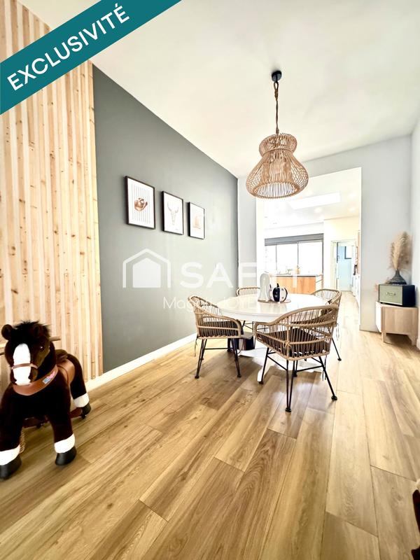 Maison de ville - 135 m² - 8 pièces