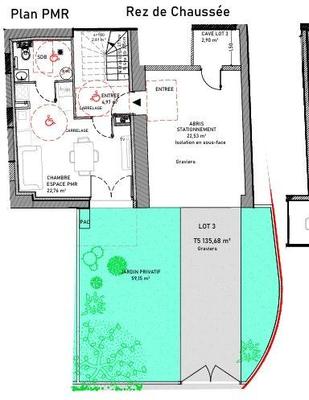 Appartement - 131 m² - 5 pièces