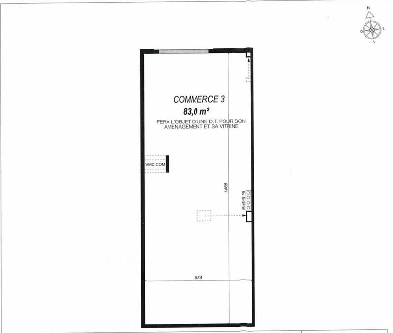 Local commercial - 83 m²