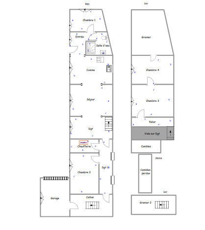 Maison - 127 m² - 6 pièces