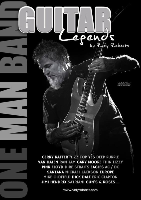 Concert Guitar Legends - One man Band by Rudy Roberts