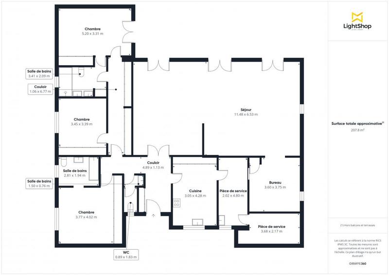 Maison - 210 m² - 5 pièces