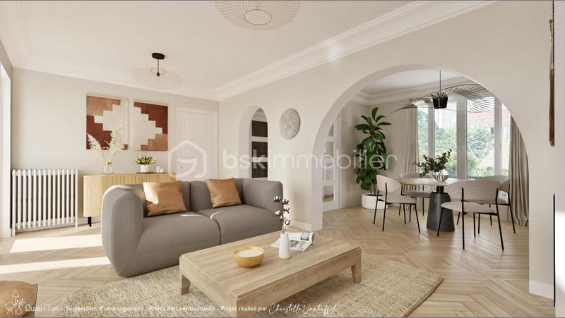 Maison de ville - 132 m² - 7 pièces