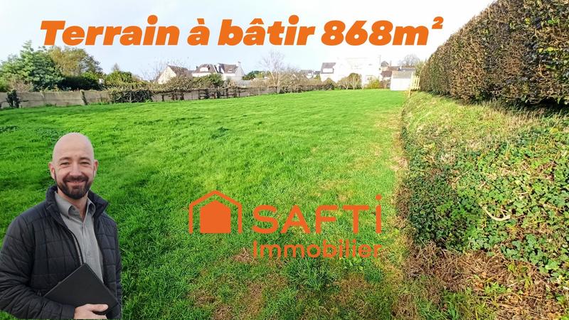 Terrain - 868 m²