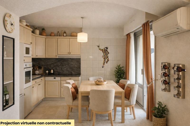 Appartement - 49 m² - 2 pièces