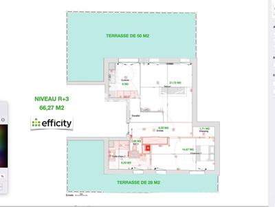 Appartement - 98 m² - 6 pièces
