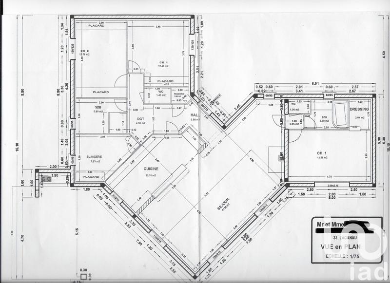 Maison - 126 m² - 4 pièces