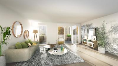 Appartement - 51 m² - 2 pièces