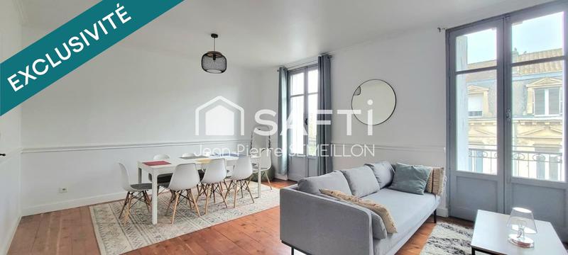 Appartement - 80 m² - 3 pièces