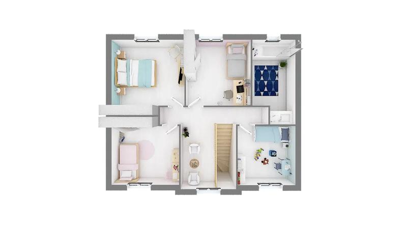 Maison - 110 m² - 5 pièces