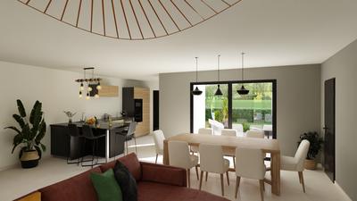 Maison - 98 m² - 4 pièces