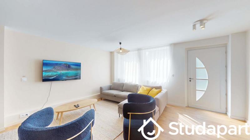 Chambre - 15 m² - 1 pièce