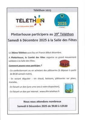 39ème Téléthon