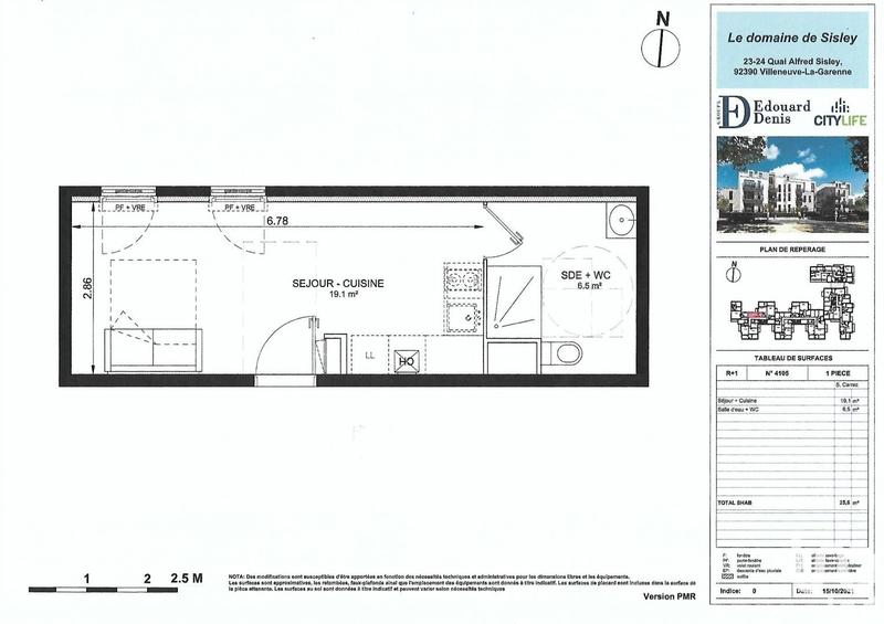 Appartement - 25 m² - 1 pièce