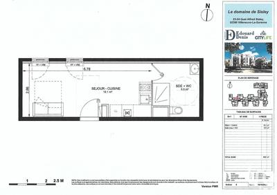 Appartement - 25 m² - 1 pièce
