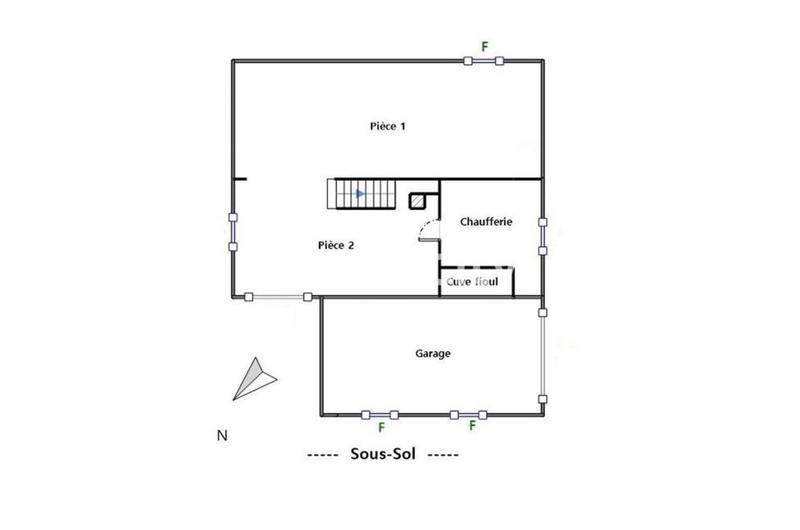 Maison - 90 m² - 4 pièces