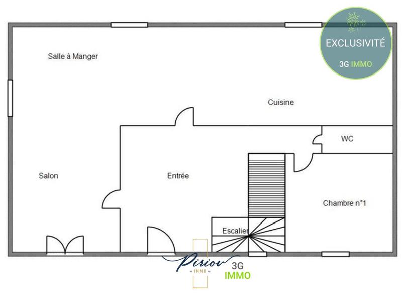 Maison - 106 m² - 7 pièces