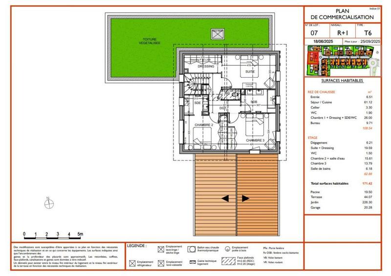 Villa - 171 m² - 6 pièces