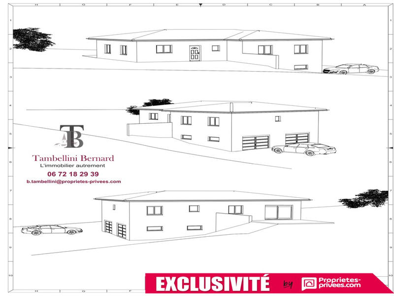 Terrain constructible - 1 304 m²