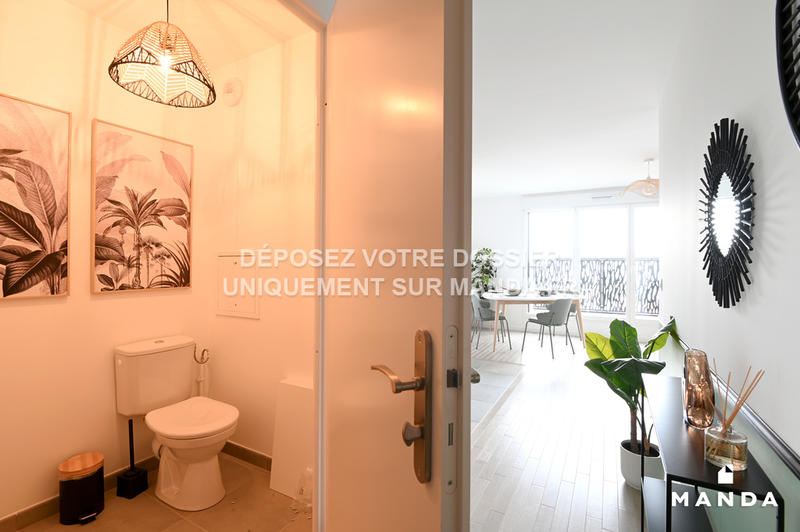 Appartement - 59 m² - 3 pièces