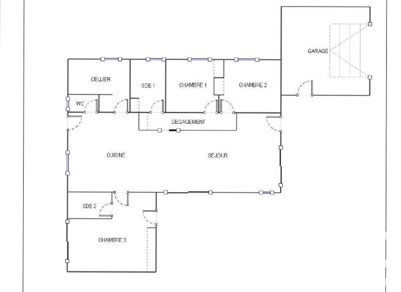 Maison - 108 m² - 4 pièces