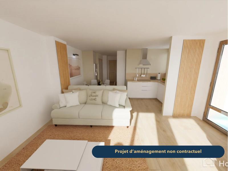 Appartement - 50 m² - 3 pièces