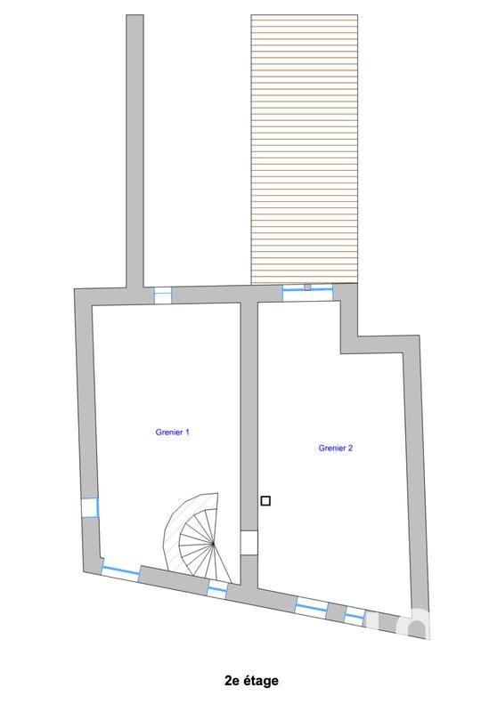 Maison de village - 180 m² - 5 pièces