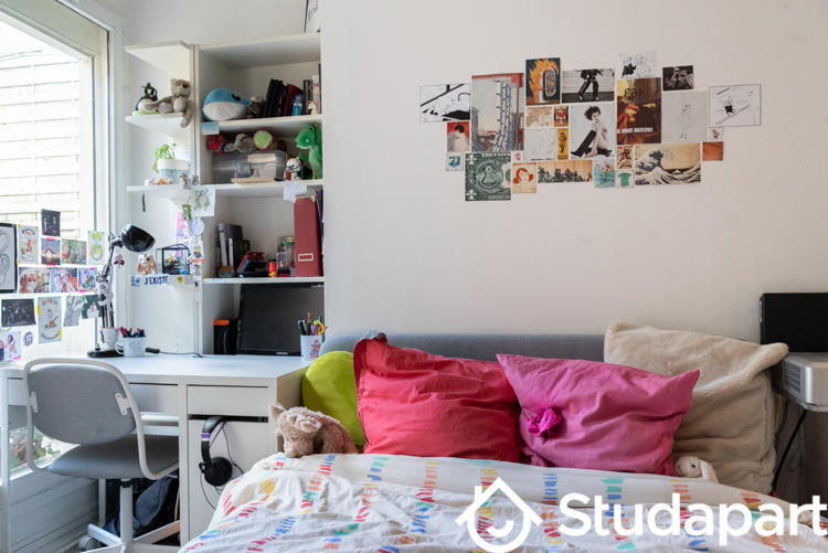 Chambre - 10 m² - 1 pièce