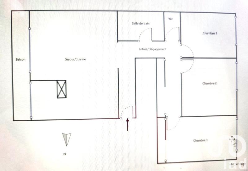 Appartement - 87 m² - 4 pièces